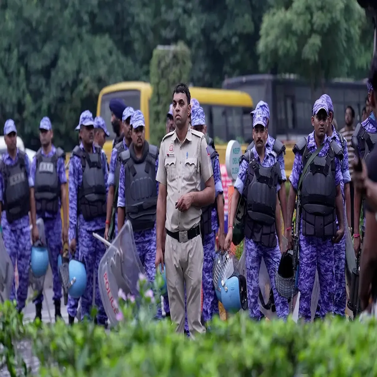 Parliamentsecurity delhi tightens security ahead monsoon