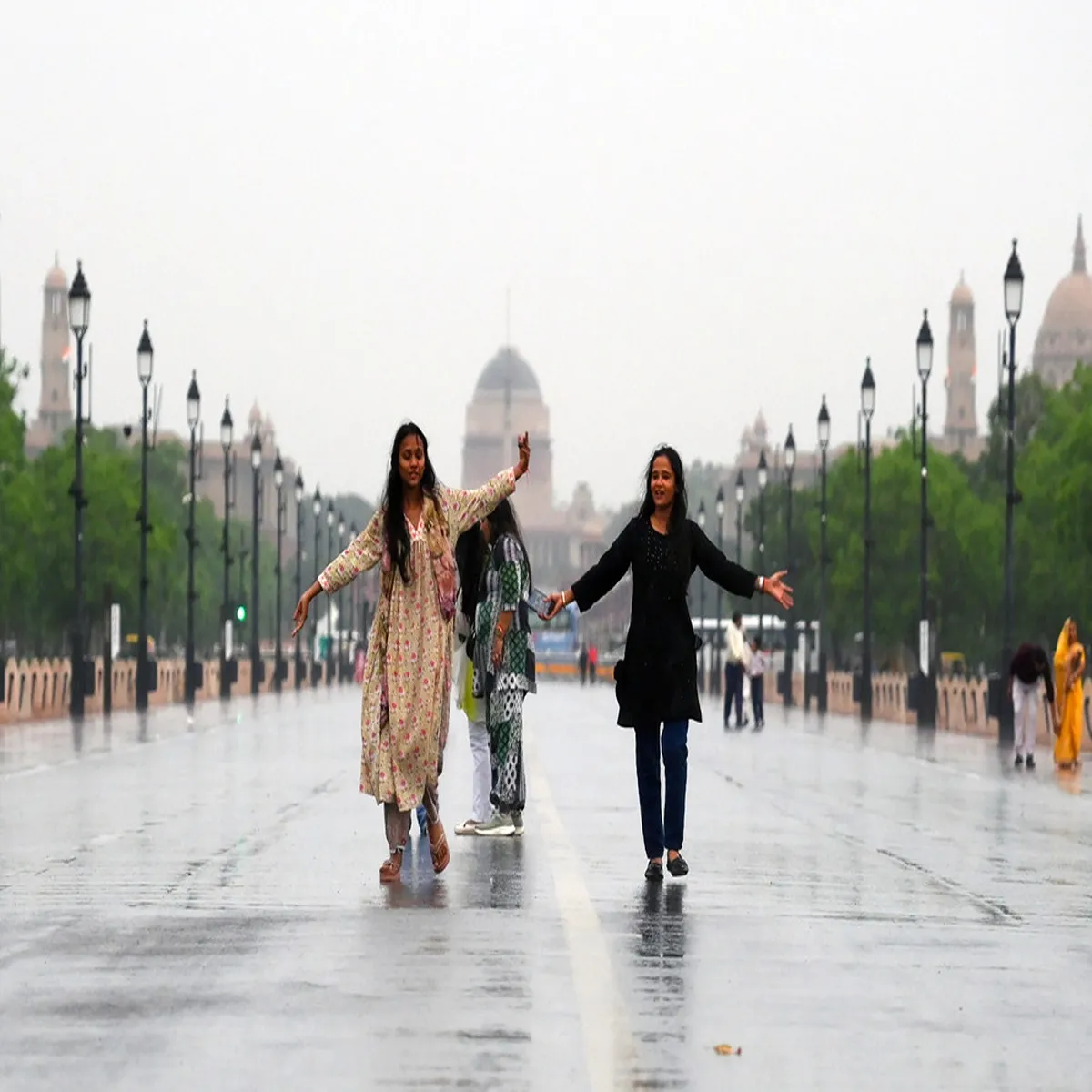 Delhi weather morning showers bring relief