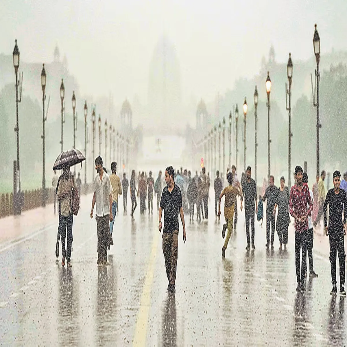 Monsoon delhi receives southwest monsoon after