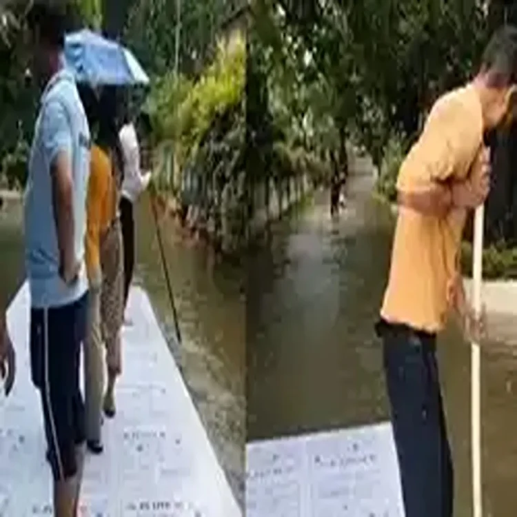 Delhi teacher hospitalised after flyover jump