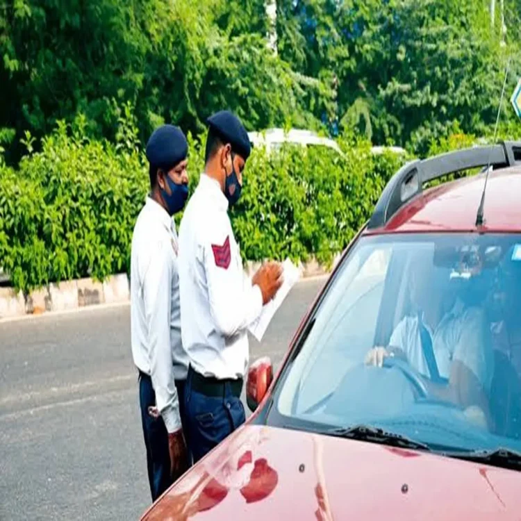 Delhi wrong side driving enforcement rise