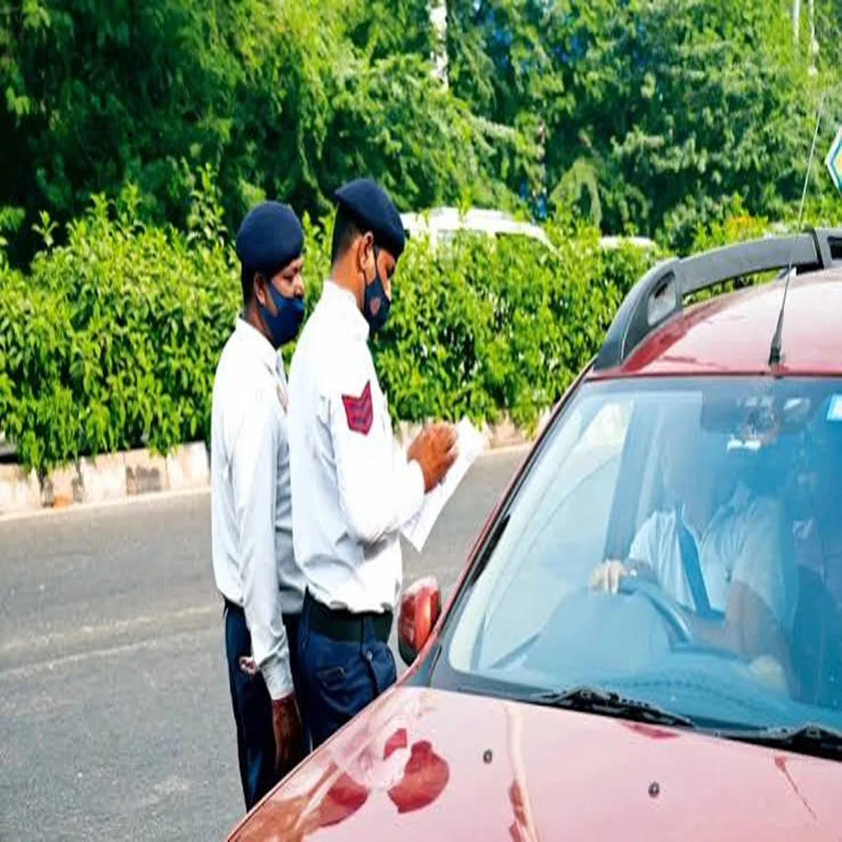 Traffic enforcement delhi sees sharp rise