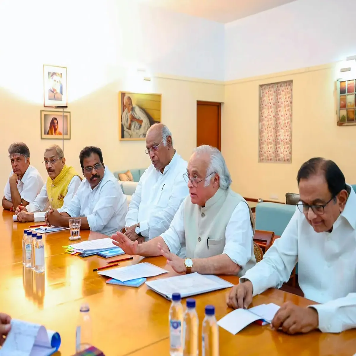 Delimitation kharge calls all party consultation
