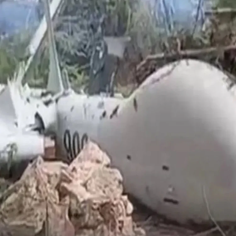 Drishti 10 navy drone crash porbandar