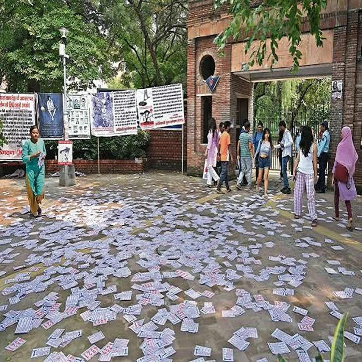 Dusu elections delhi university enforces green