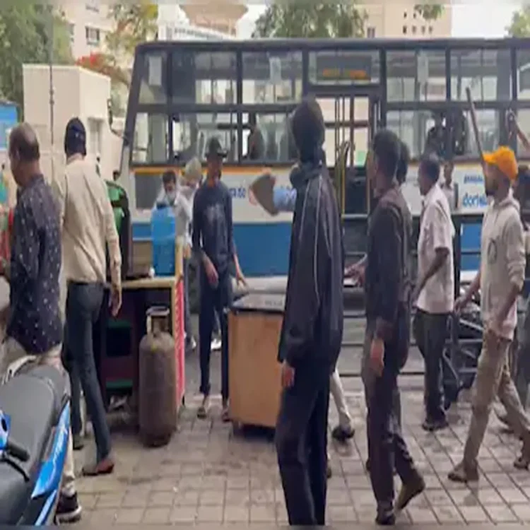 Encroachment karnataka gba attack action