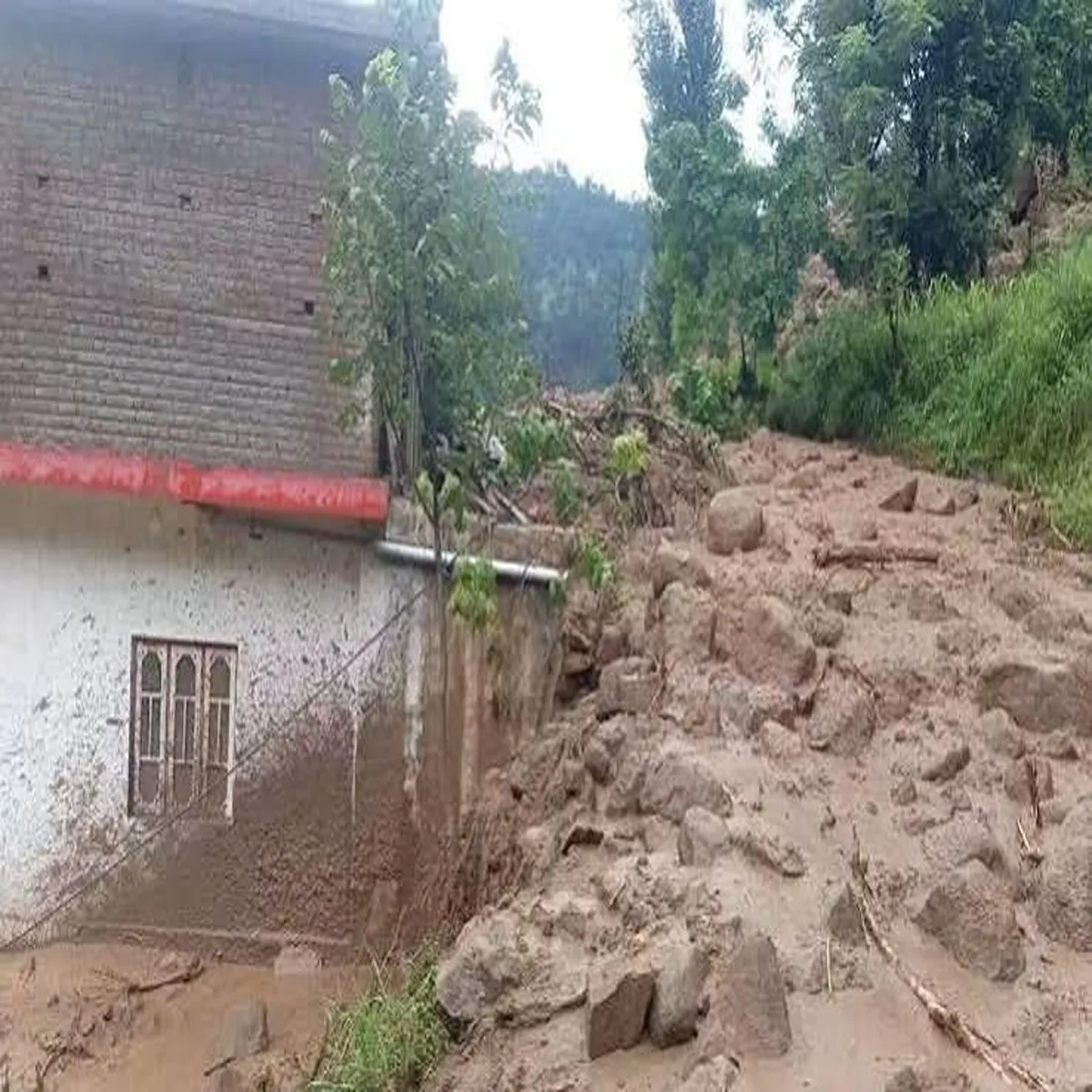Floods flash floods damage homes crops