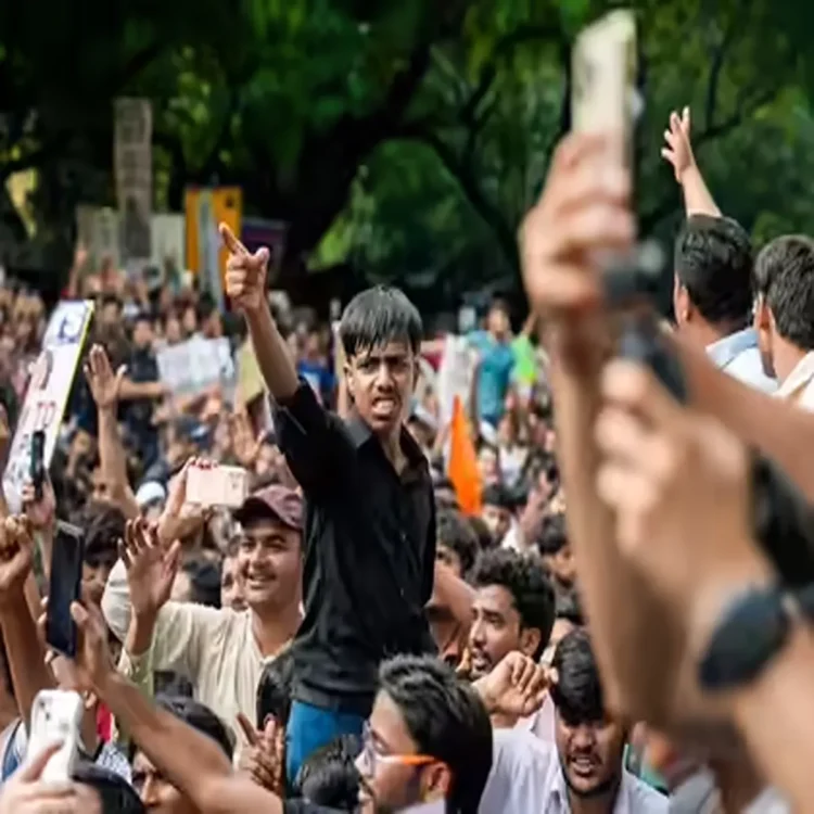 Gen z jantar mantar protest movement