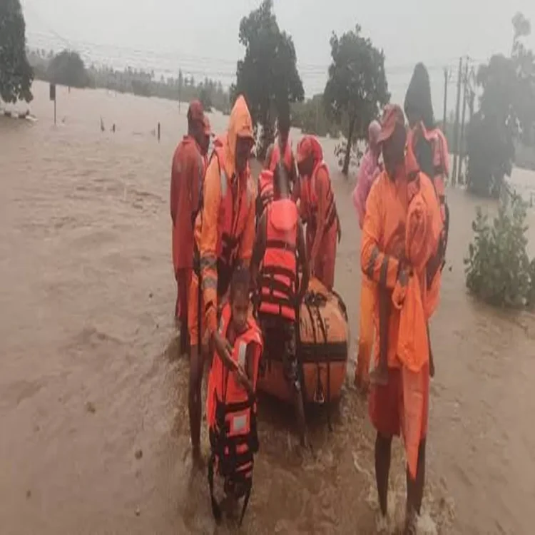 Gujarat flood rescue operations