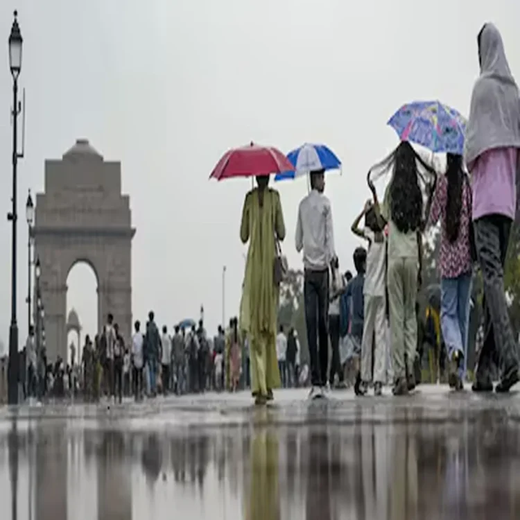 Humidity delhi heat index nears 50c rainfall