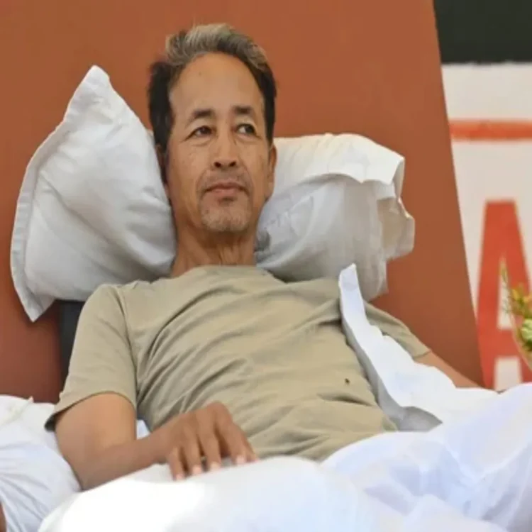 Hunger strike parliament march july20