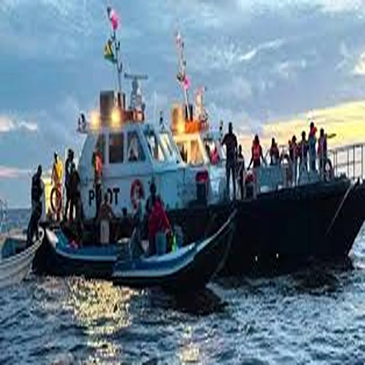 Ferry guyana launches large scale search