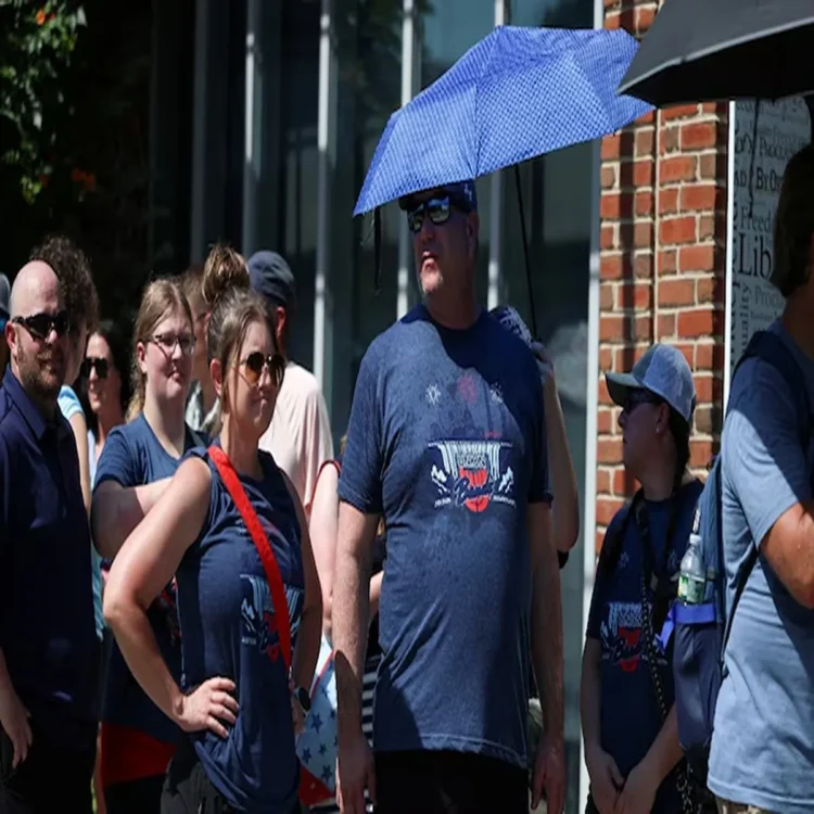 Independence day heat disrupts us events
