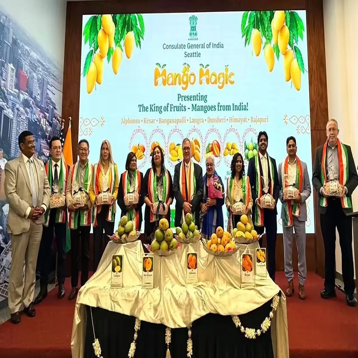 Mangoes indian embassy festival showcases premium