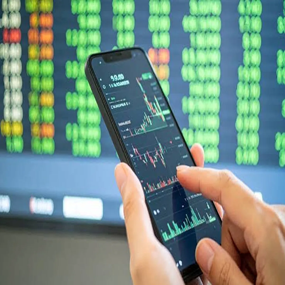 Stockmarket indian shares open higher financial