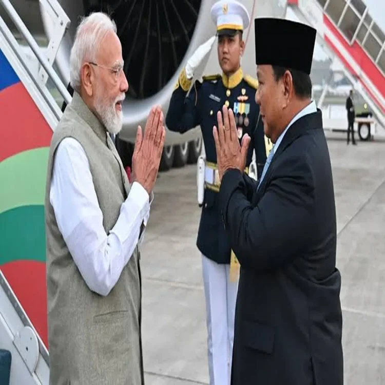 Indonesia modi meets prabowo jakarta visit