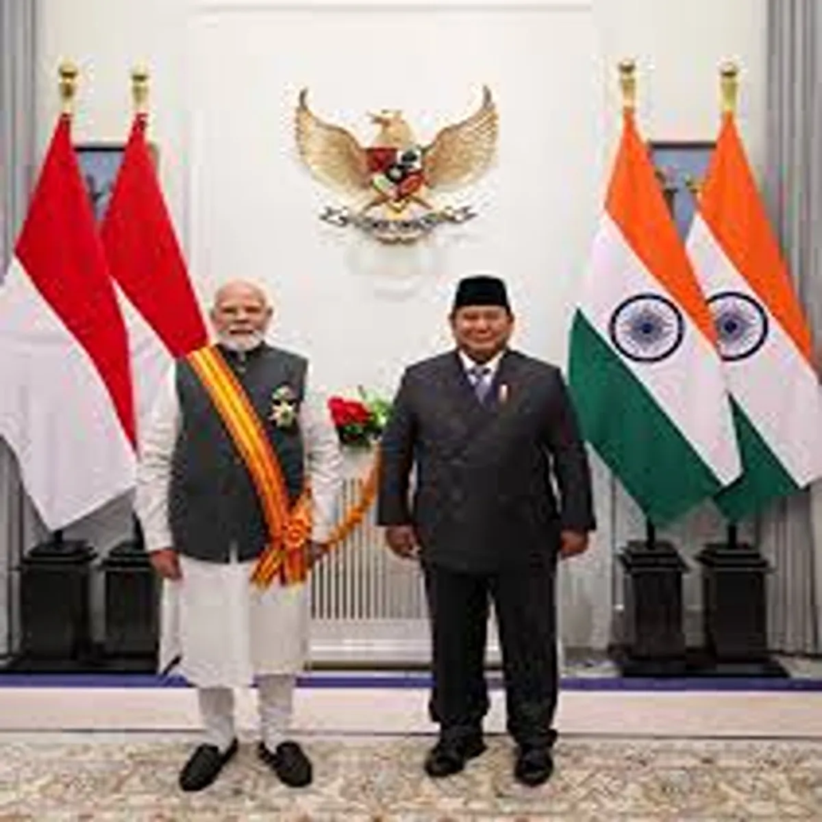 Indonesia modi receives bintang adipurna his