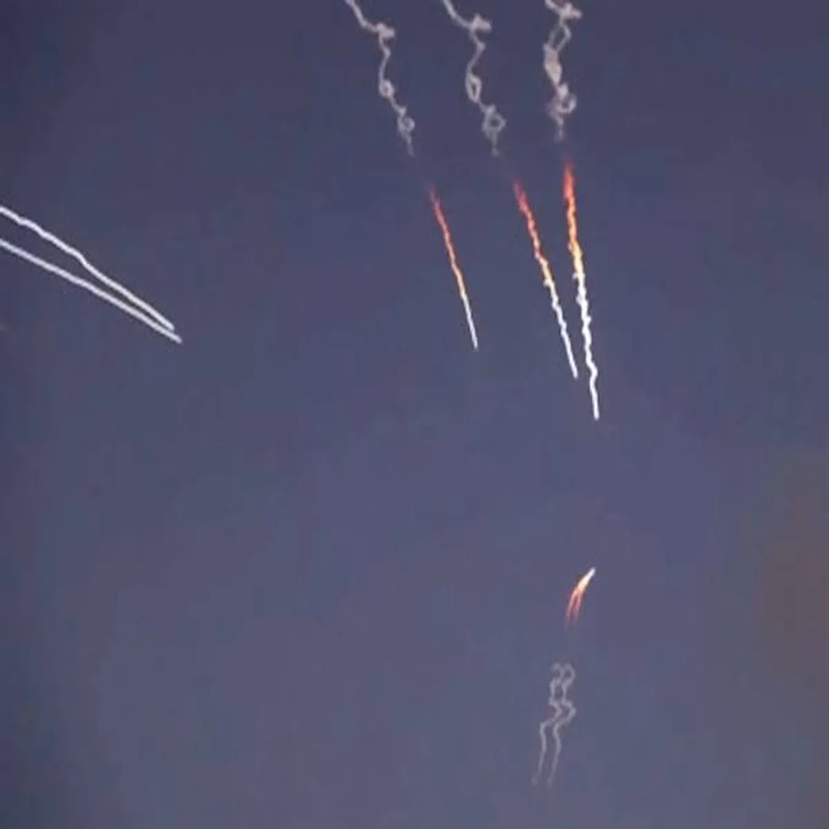Iran expands airstrikes iranian military sites