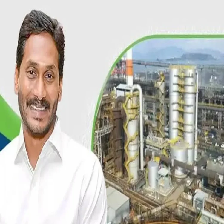 Jagan credits previous work on kadapa steel plant