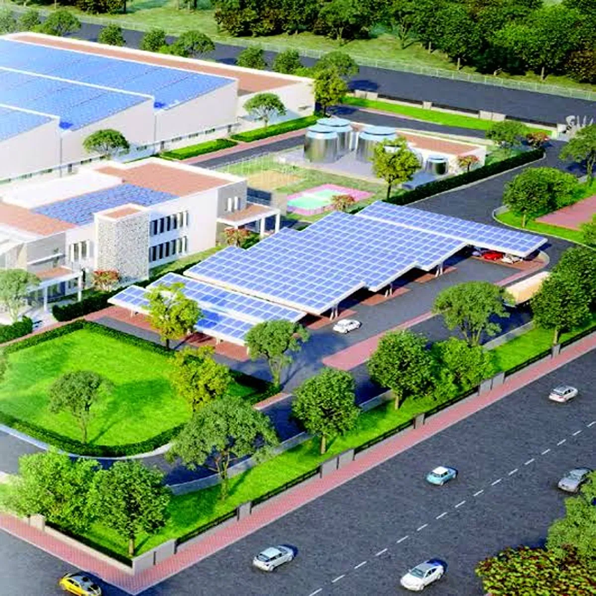 Industrial park jsw project begins srungavarapukota