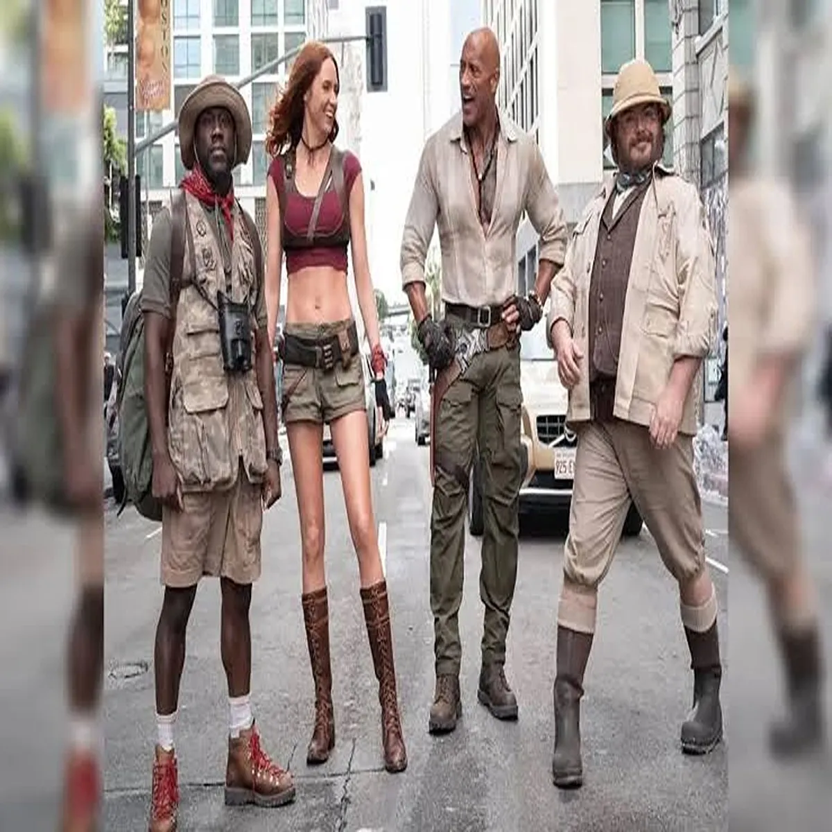 Jumanji new trailer reveals real world