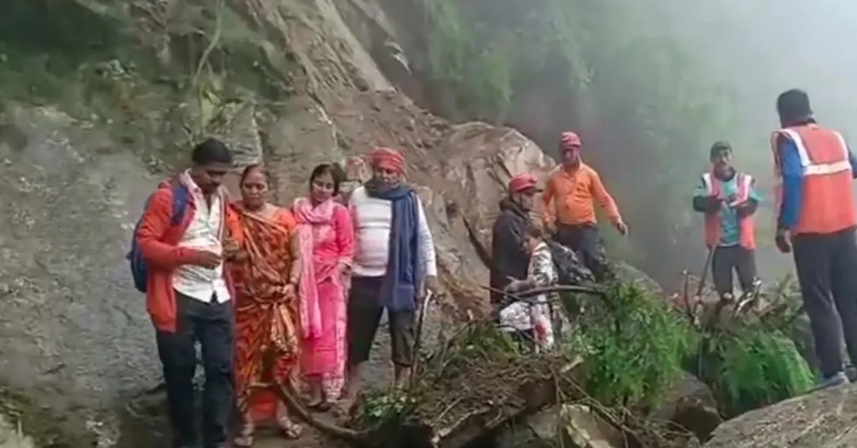 Trekking kedarnath pilgrimage route closed after