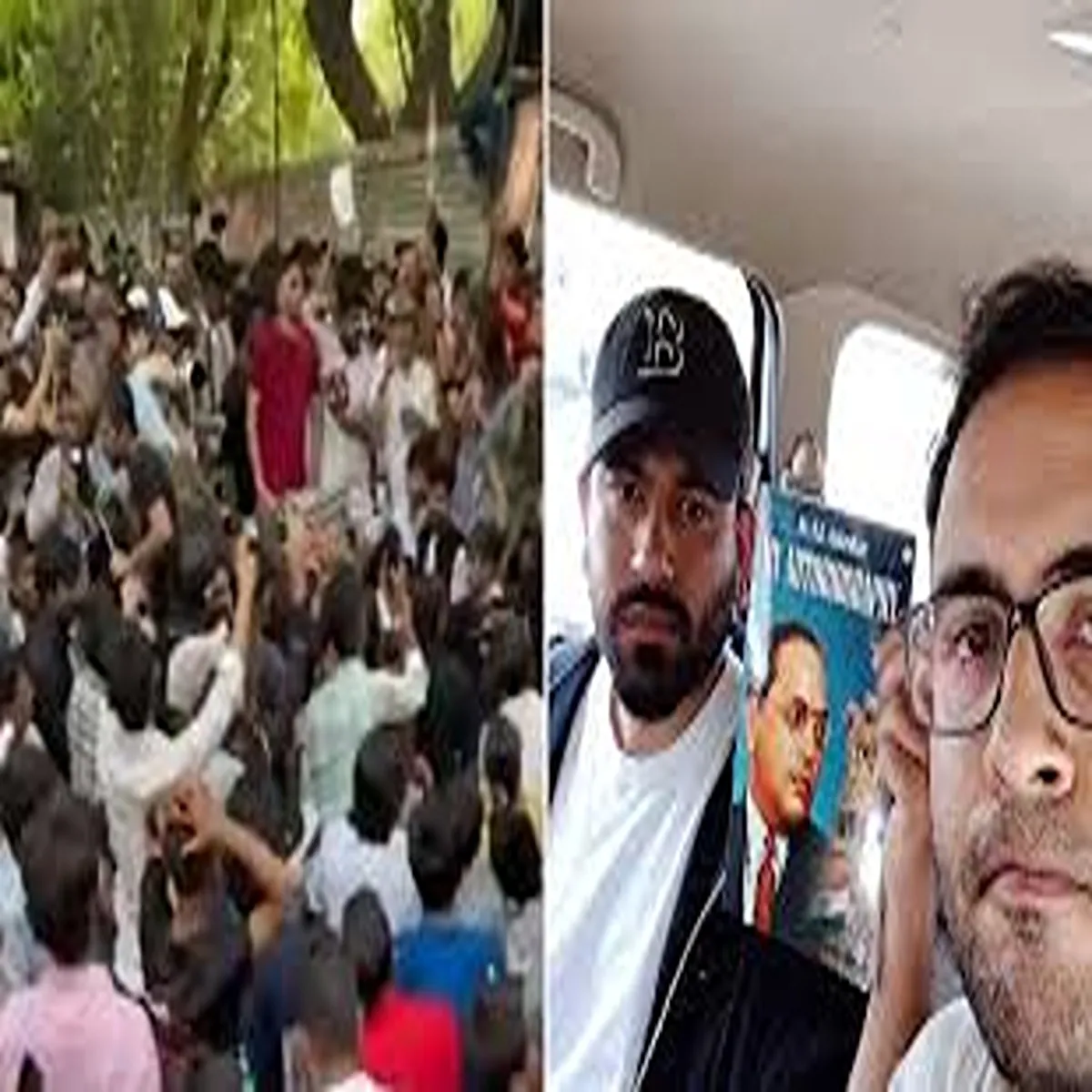 Educationreform kejriwal backs jantar mantar protest