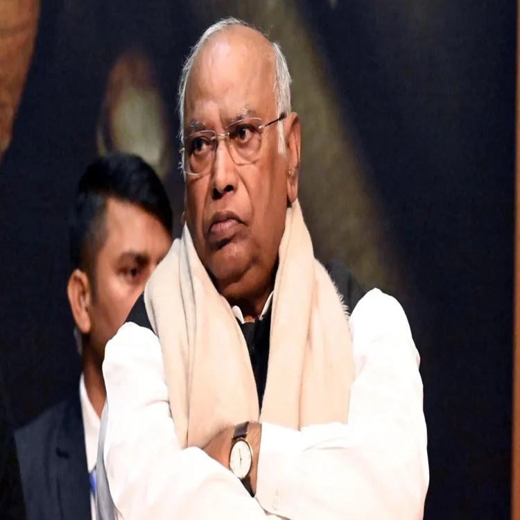 Kharge demands pradhan exit neet row