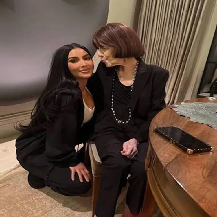 Kim kardashian grandmother mj birthday tribute