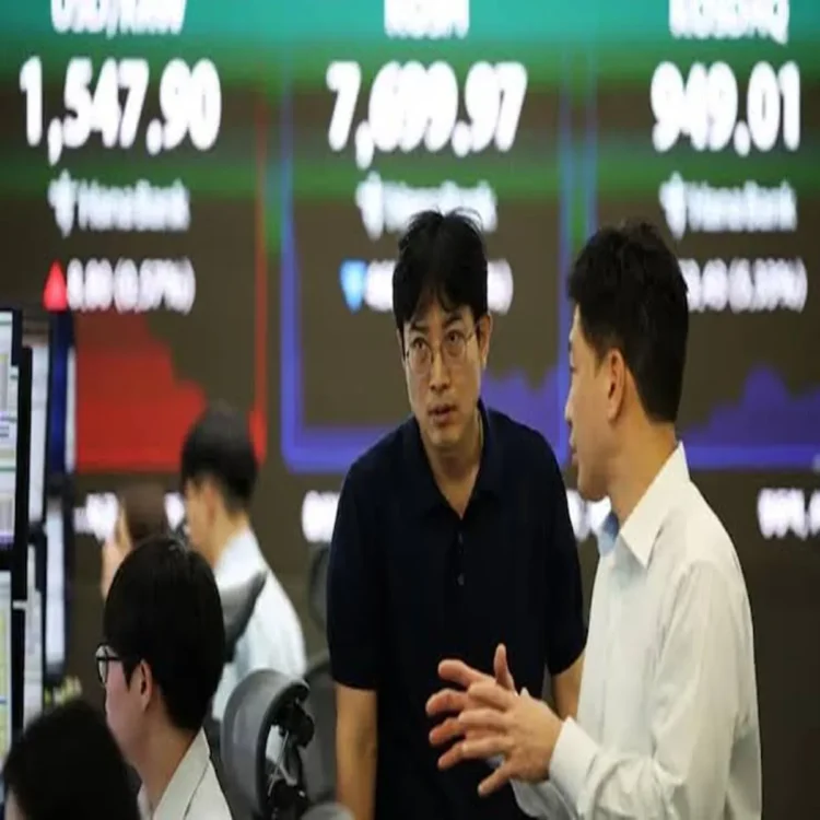 Kospi seoul stocks chip share gains