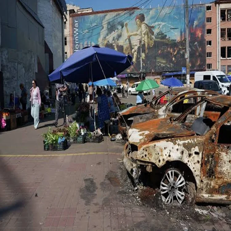 Kyiv lukianivka residents endure missile attacks