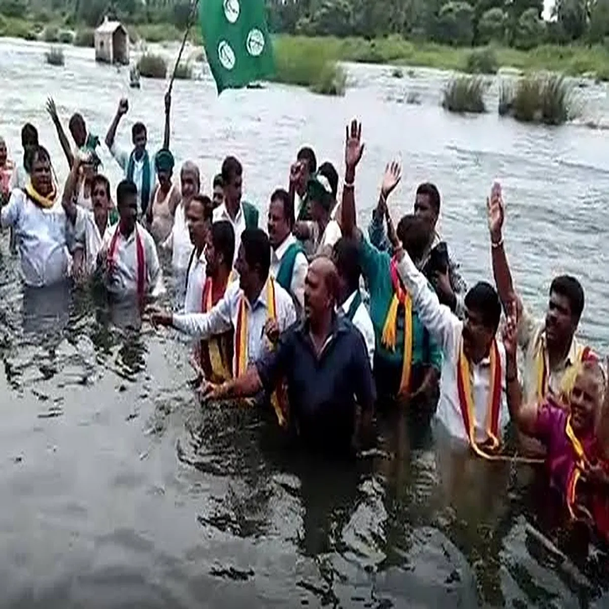 Irrigation mandya farmers escalate protest over