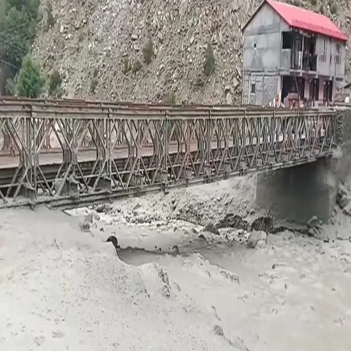 Monsoon floods landslides disrupt roads himachal