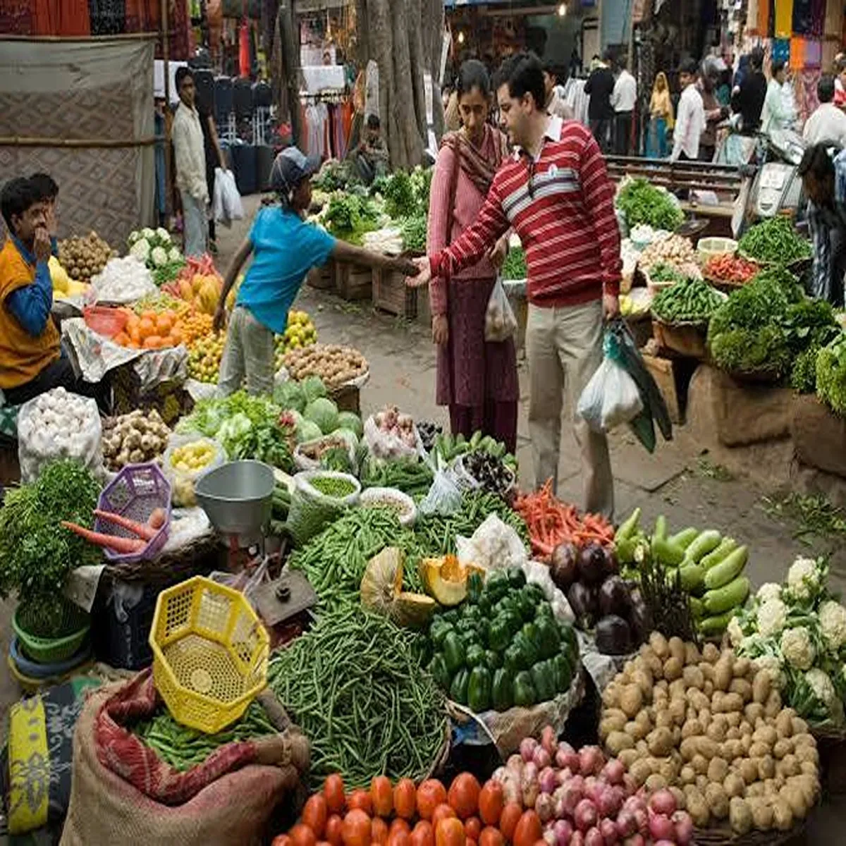 Monsoon weak july rains keep food