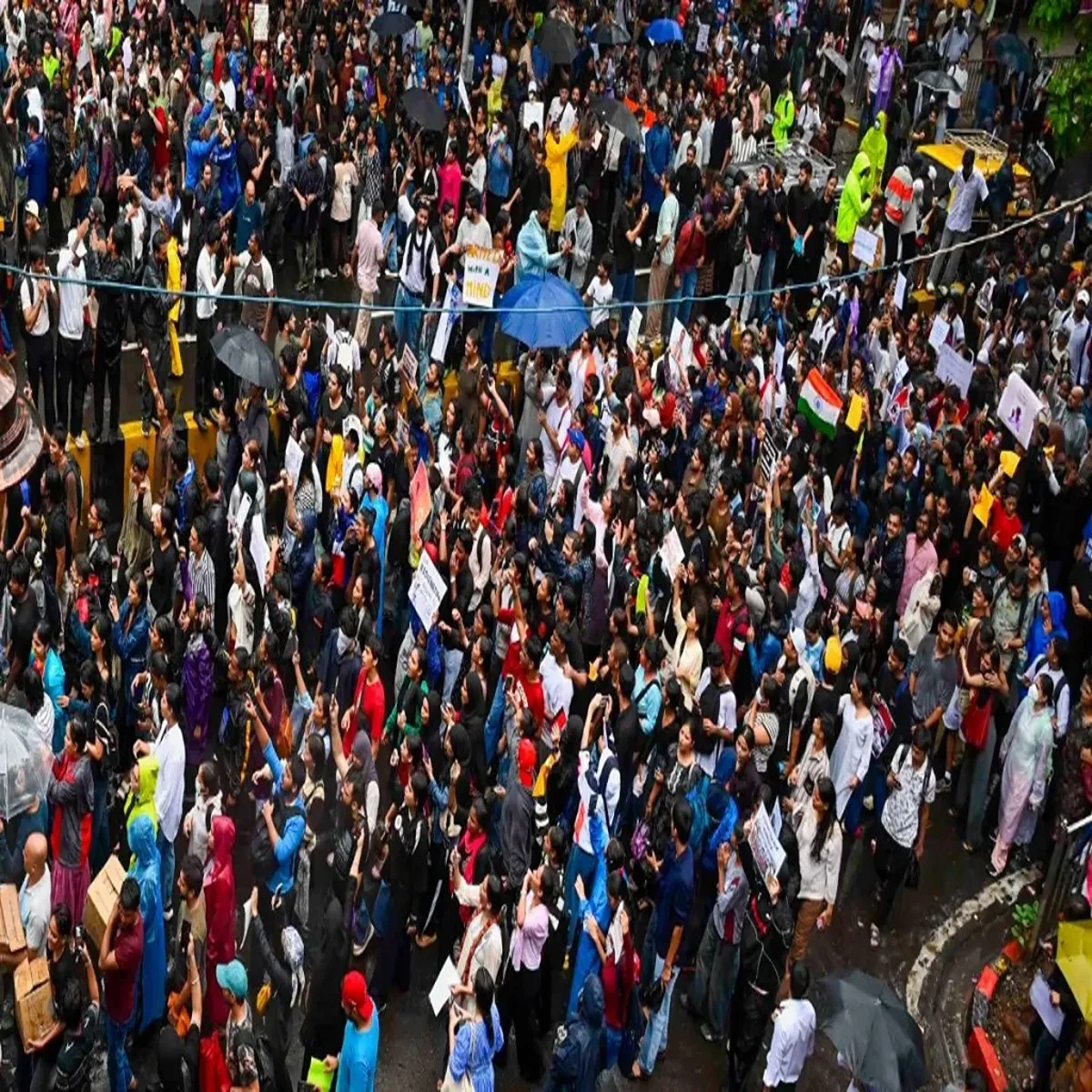Educationprotest mumbai imposes citywide restrictions following