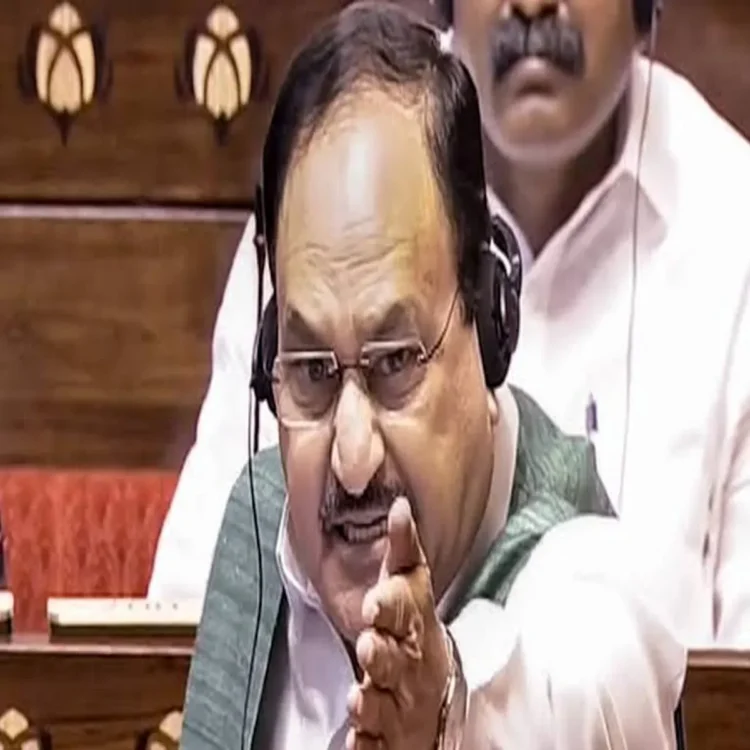 Nadda defends delhi police jnu case debate