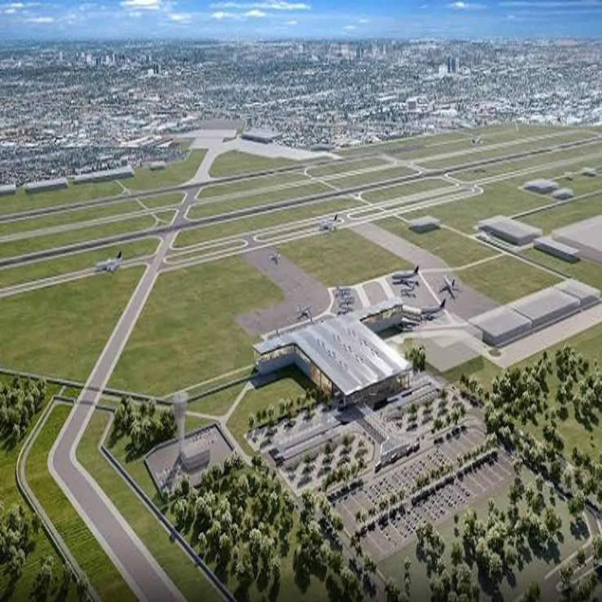 Nagpur airport gmr unveils long term