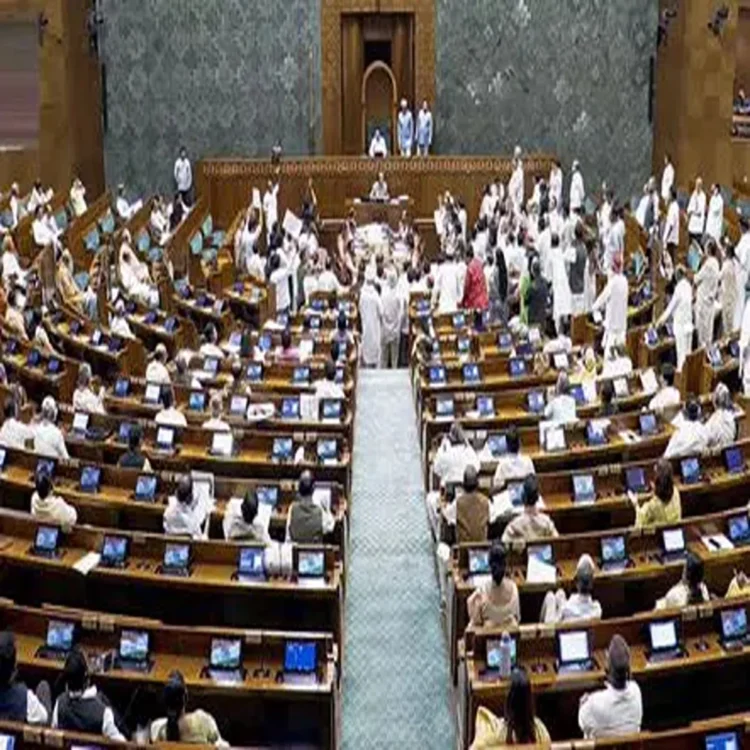 Neet paper leak lok sabha debate deadlock