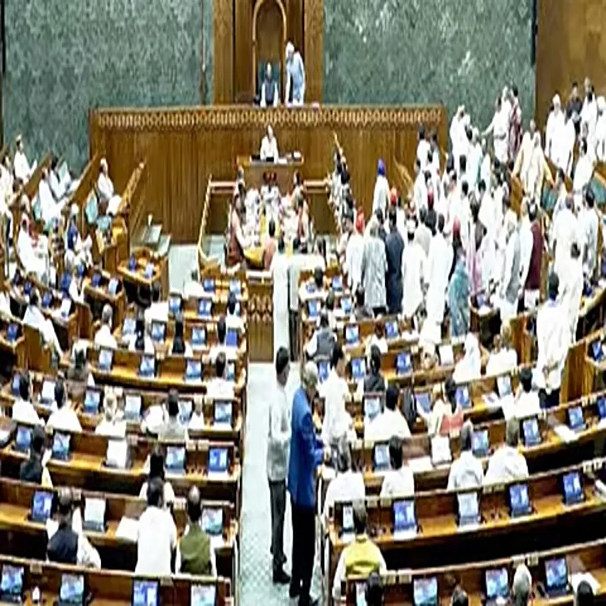 Neet paper leak parliament witnesses fresh