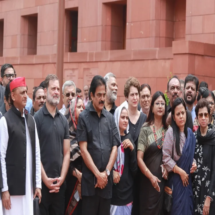 Neet paper leak parliament protest opposition