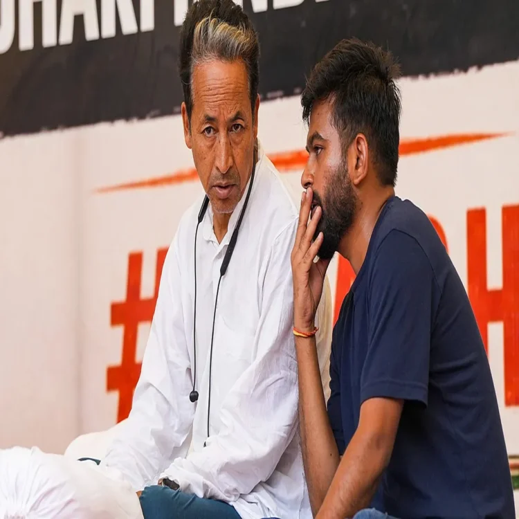 Neet protest hunger strike resignation demand