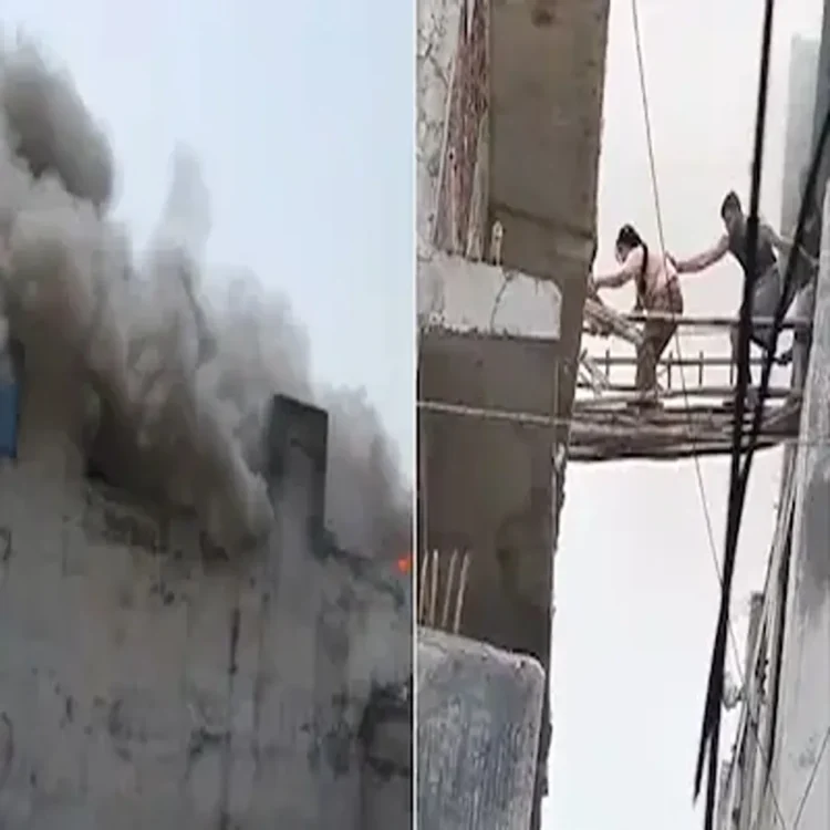 Noida residential building fire deaths