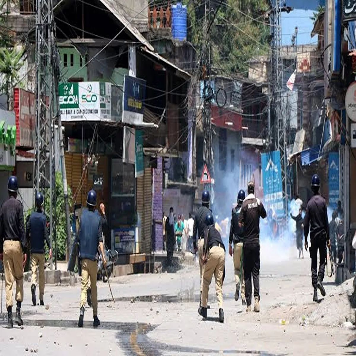 Pojk rising unrest pakistan administered kashmir