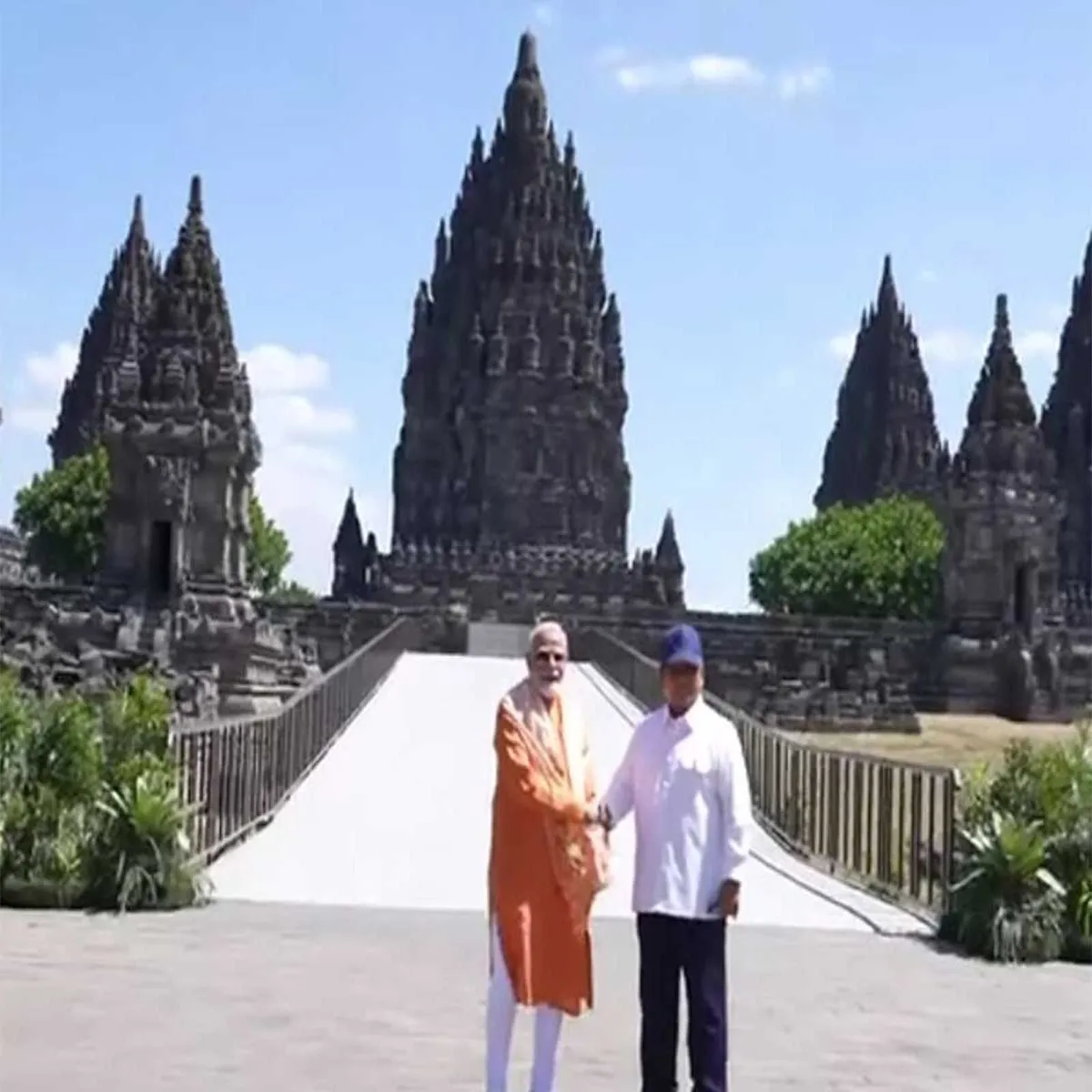 Prambanan modi prabowo launch india backed