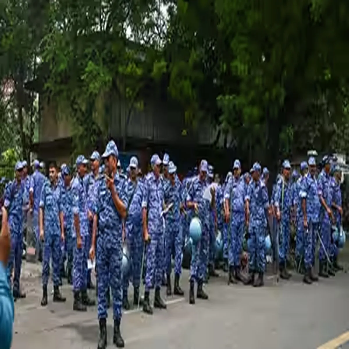 Protest response police record details raf