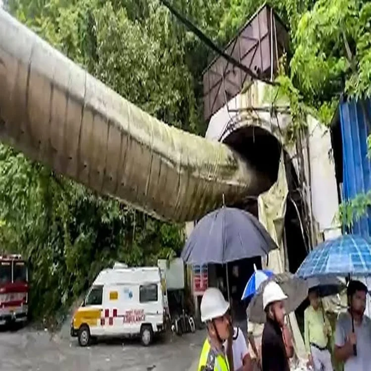 Sikkim tunnel collapse rescue update 1