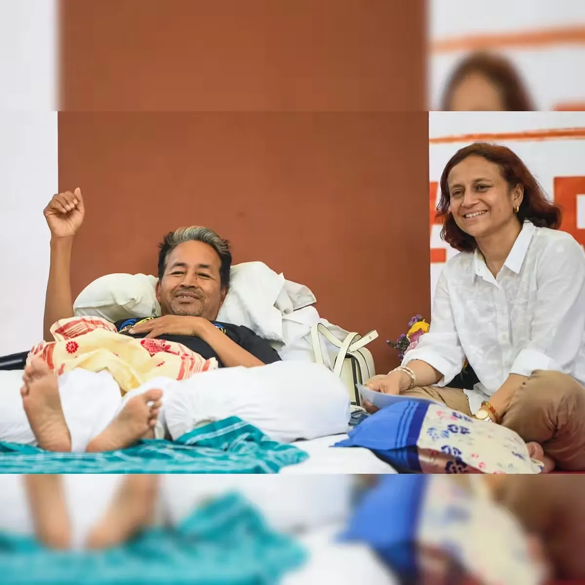 Protest sonam wangchuk shifted hospital family
