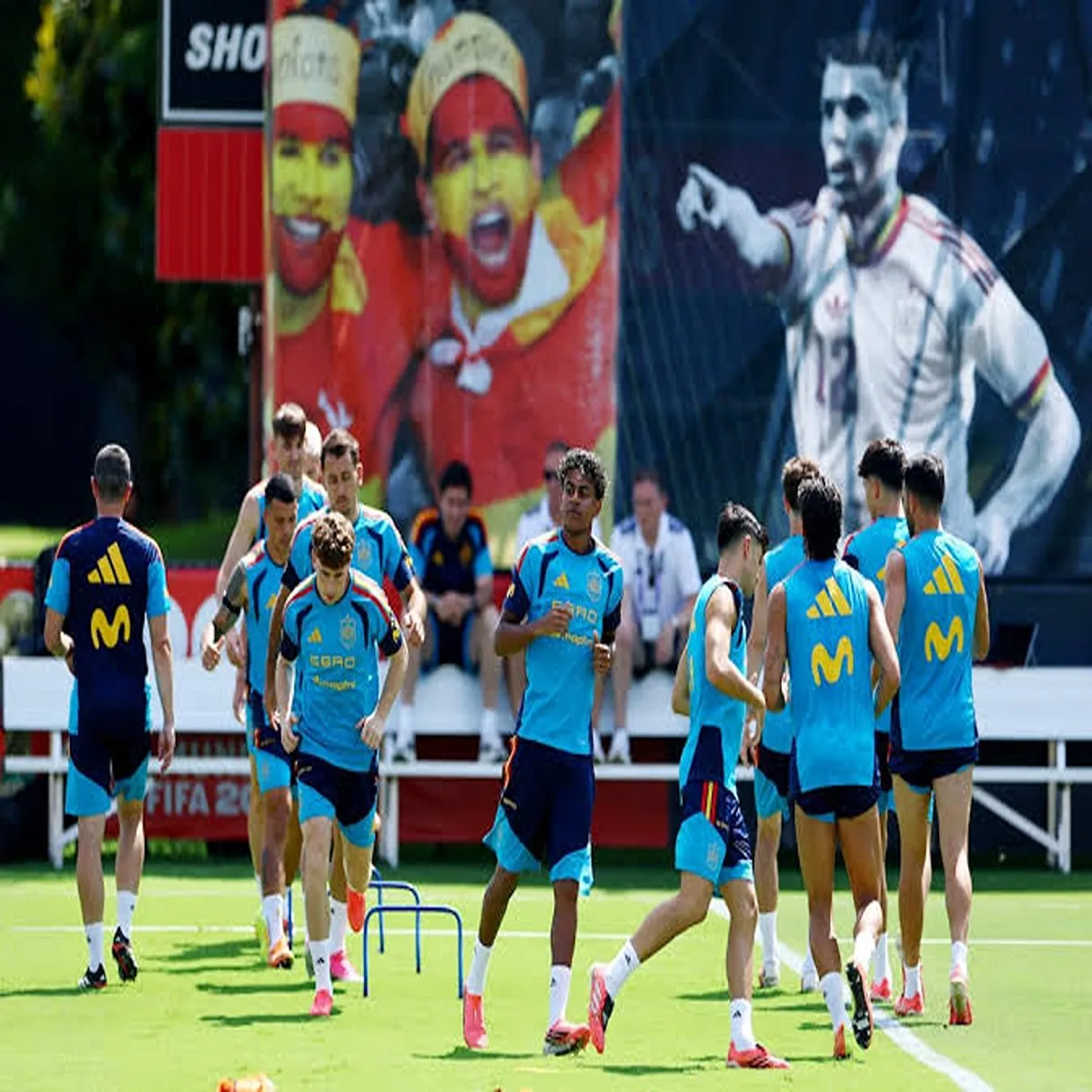 World cup spain aim carry confidence
