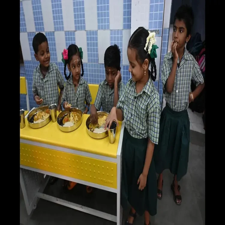 Tamil nadu school chicken biryani meal plan