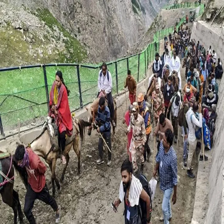 Vaishno devi yatra rain suspension